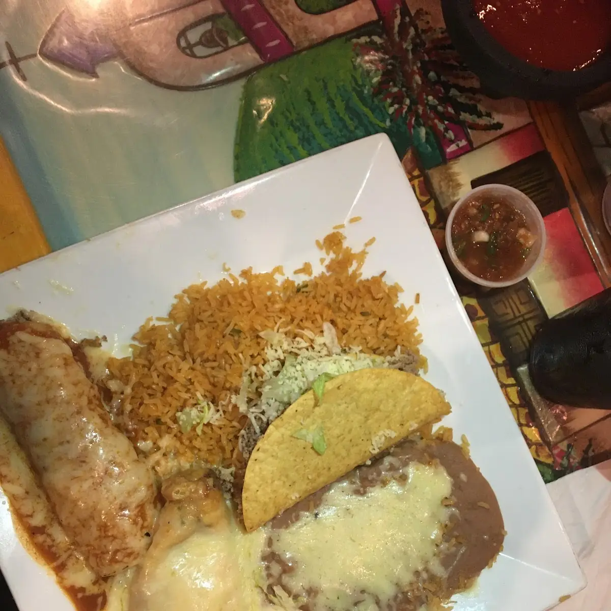 Taco Enchilada Beans and Rice