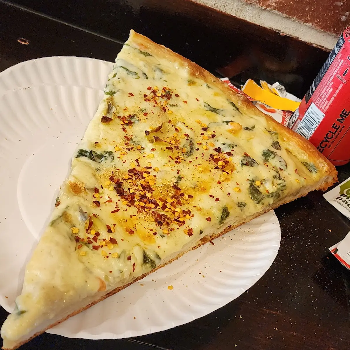 Artichoke Pizza Slice