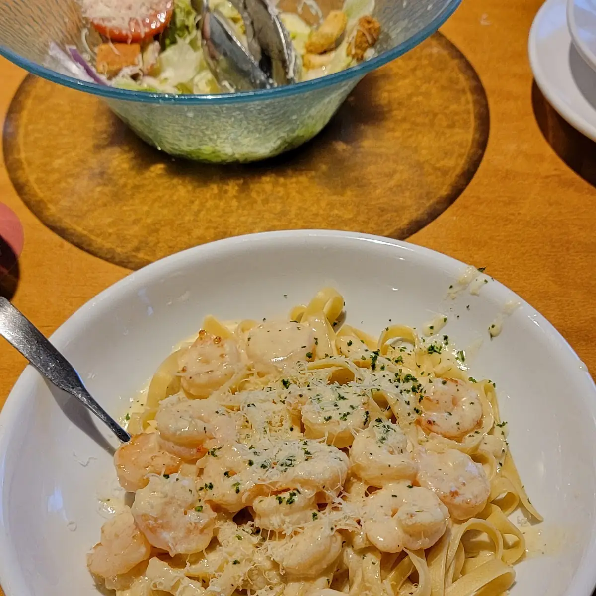 Shrimp Alfredo