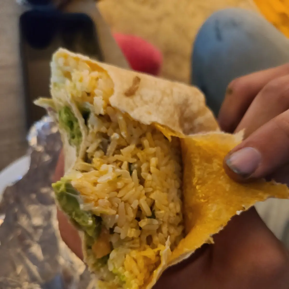 Chipotle Honey Chicken Burrito