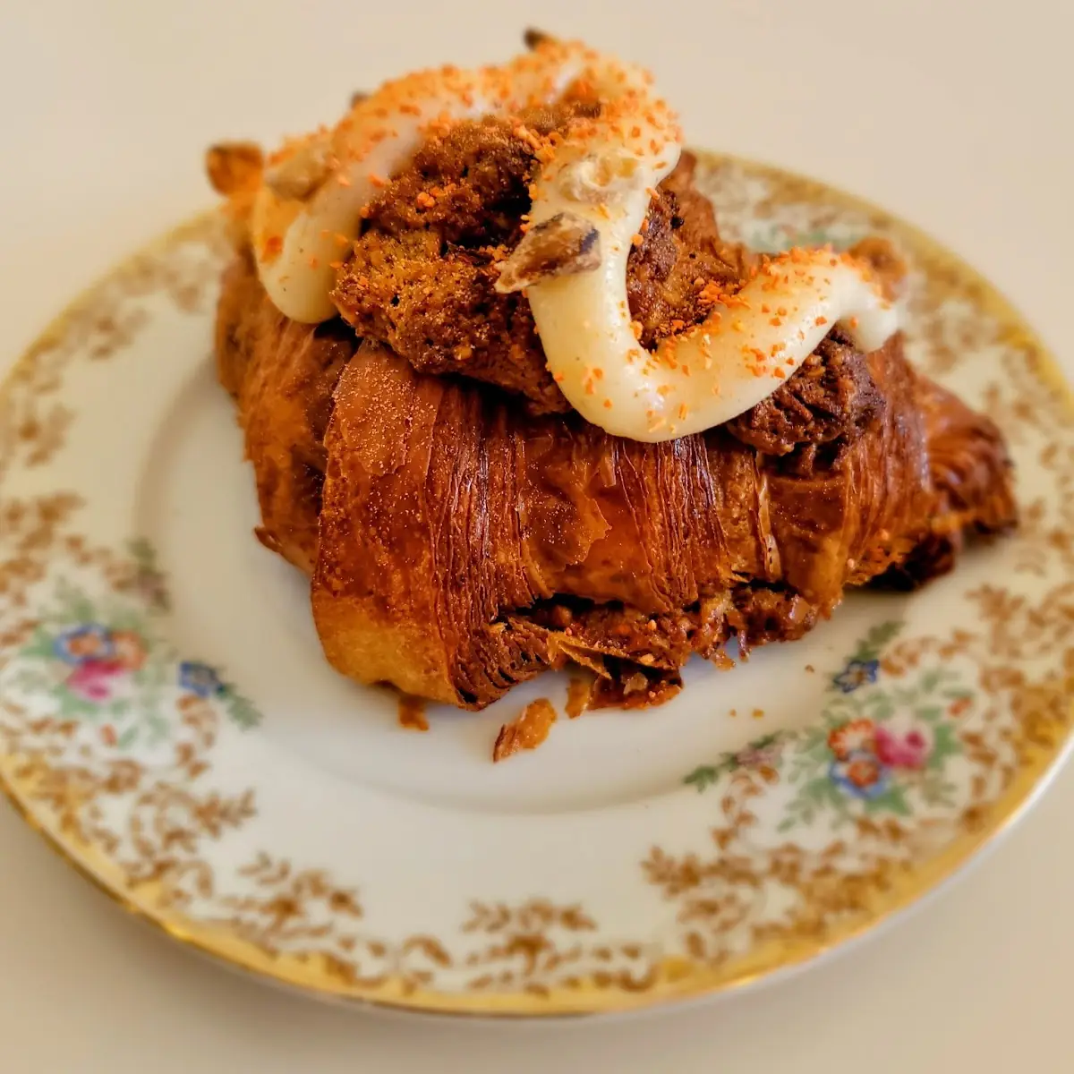 Carrot Cake Twice Baked Croissant