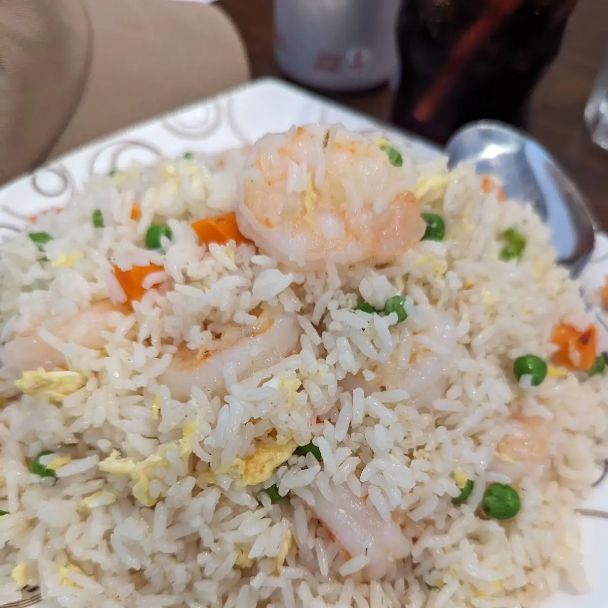 Shrimp Pork Vegetable Fried Rice