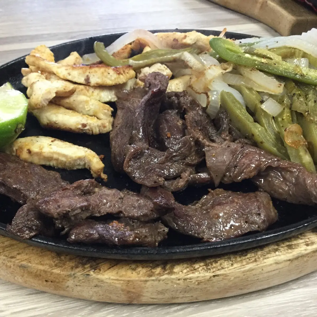Came Asada w Rice Beans and Small Salad