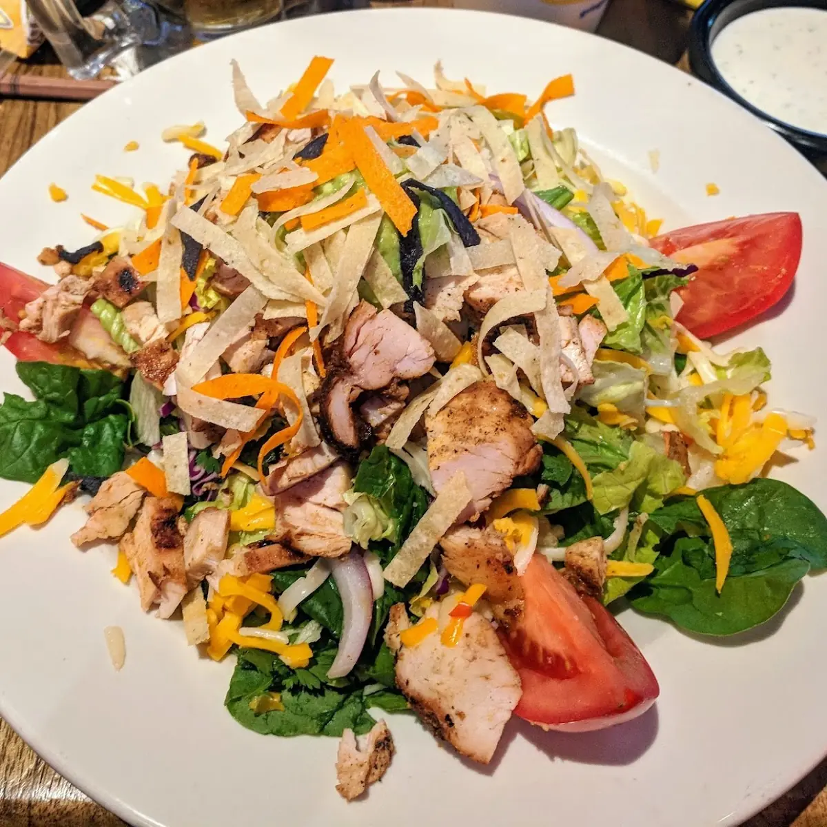Chicken Fajita Salad