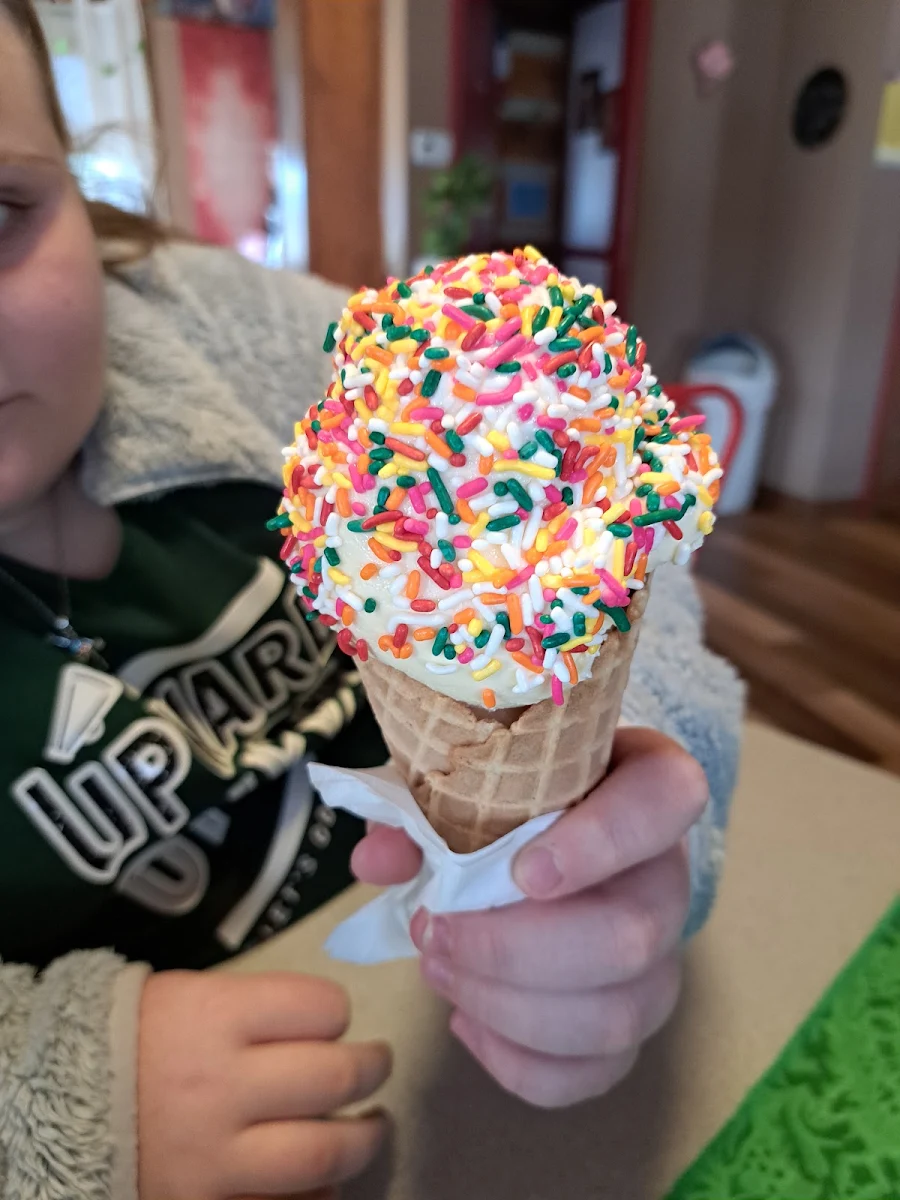 Waffle Cone with Vanilla