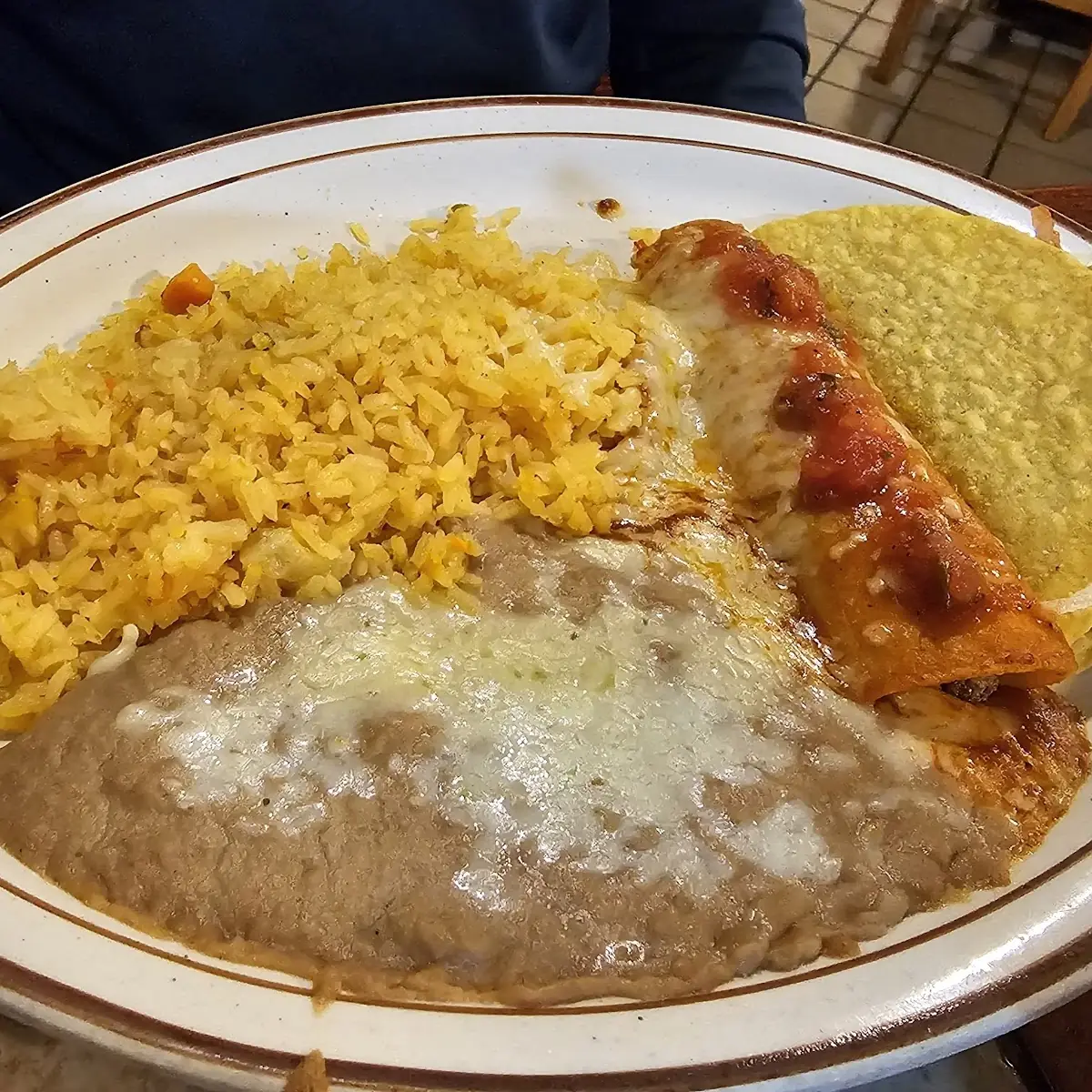 Beef Taco & Beef Enchilada Combo