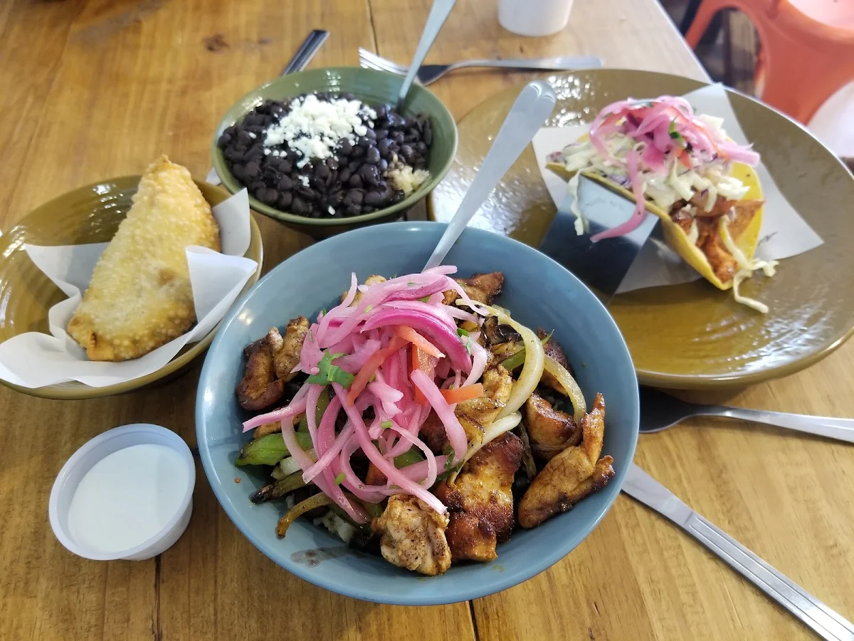 Fajita Chicken Rice Bowl