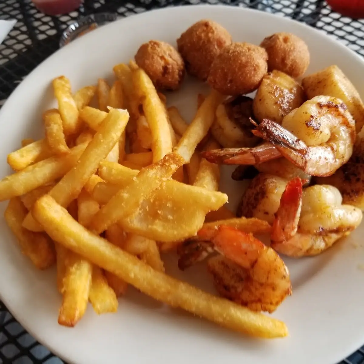 Grilled Shrimp and Scallops