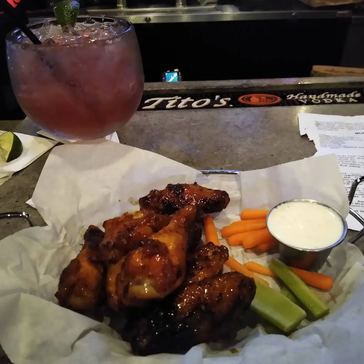 Mango Habanero Wings