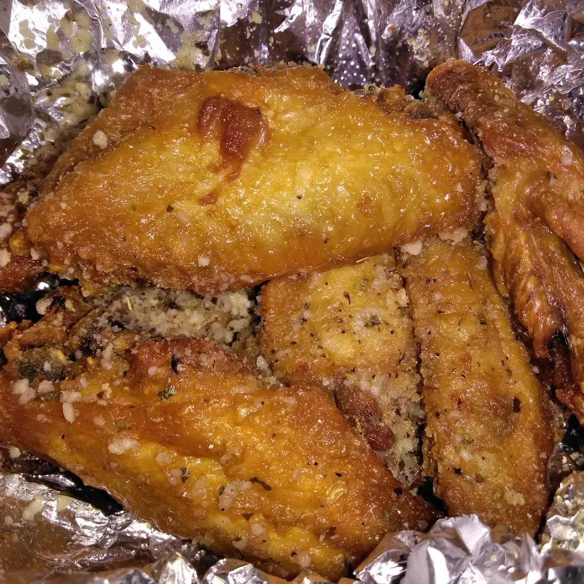 Parmesan Chicken Wings