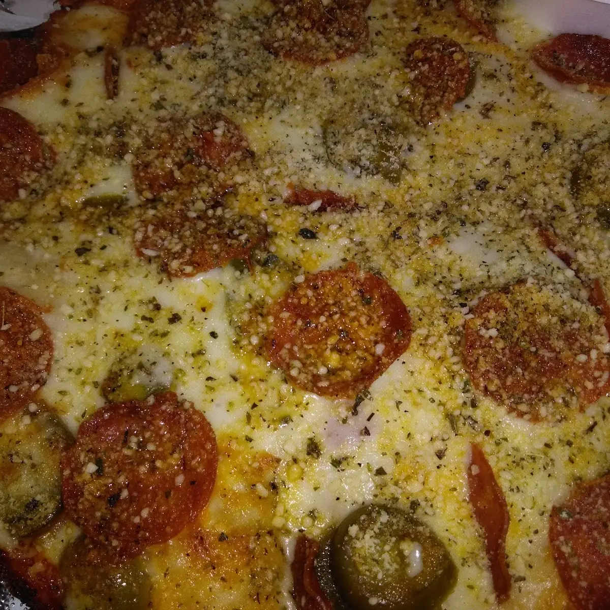 Pepperoni Cheese Bread with Extra Cheese Bread Seasoning