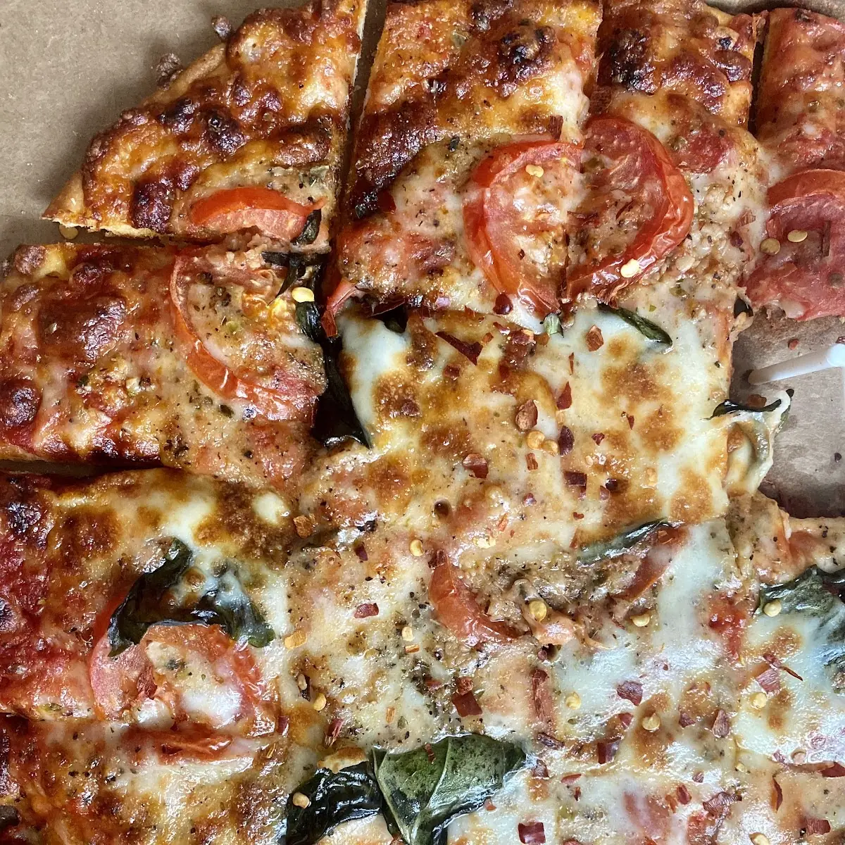 Thin Crust Pizza Pepperoni