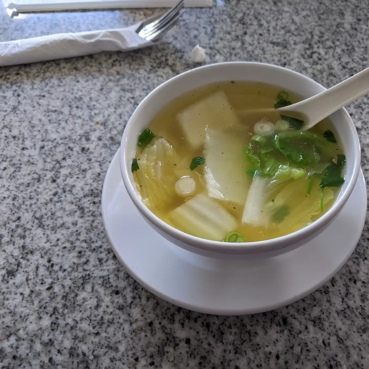 Vegetable Tofu Soup
