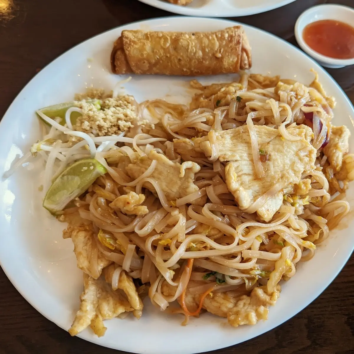 Chicken Pad Thai Lunch Special