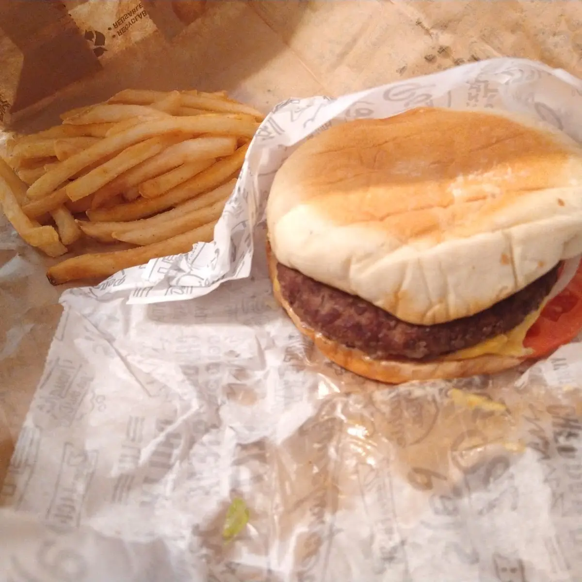 PALS Burger and Fries