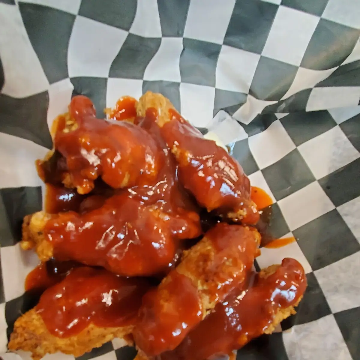 Bourbon Honey BBQ Wings