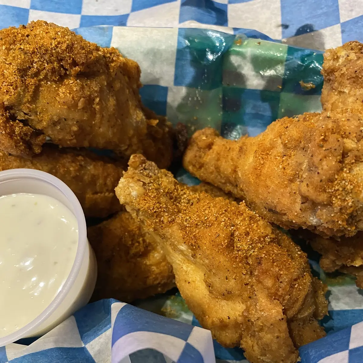 Dry Rub Old Bay Wings