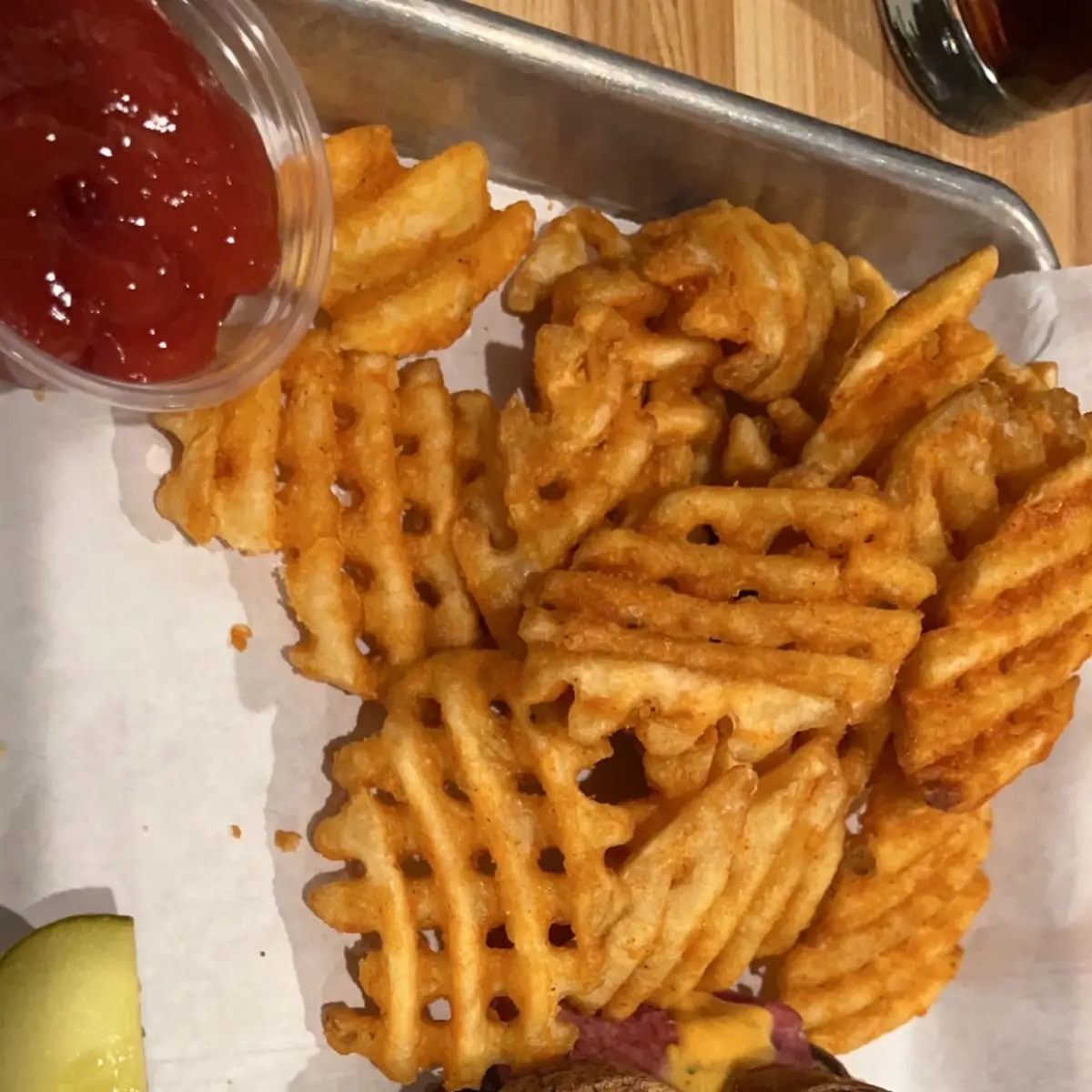Waffle Fries Basket