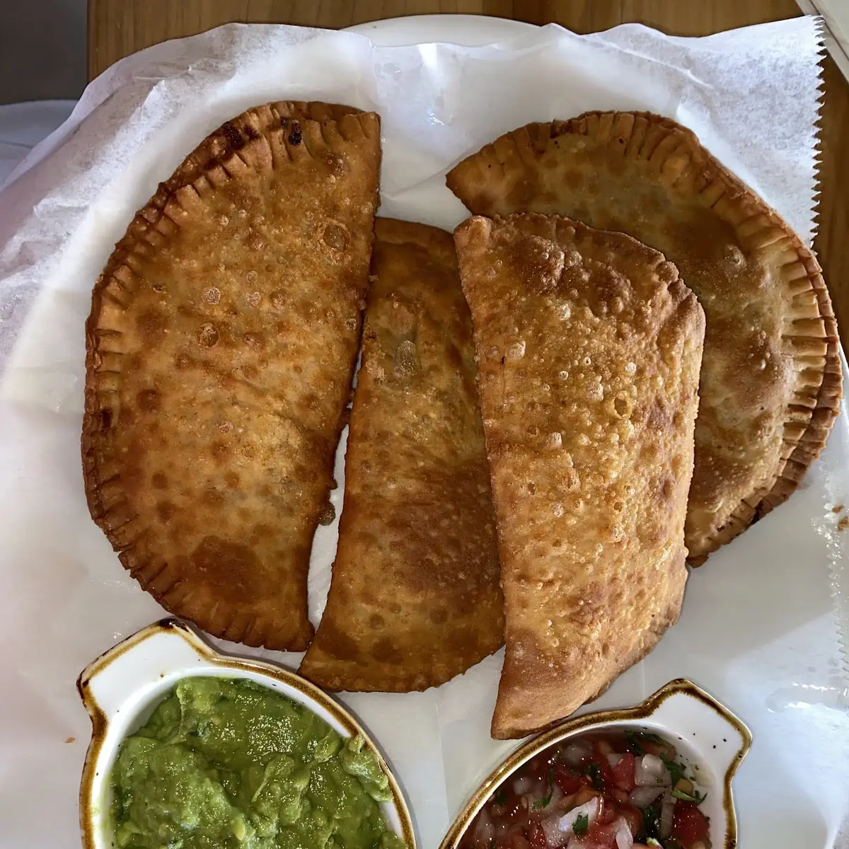 Beef Empanadas and Chicken Empanadas