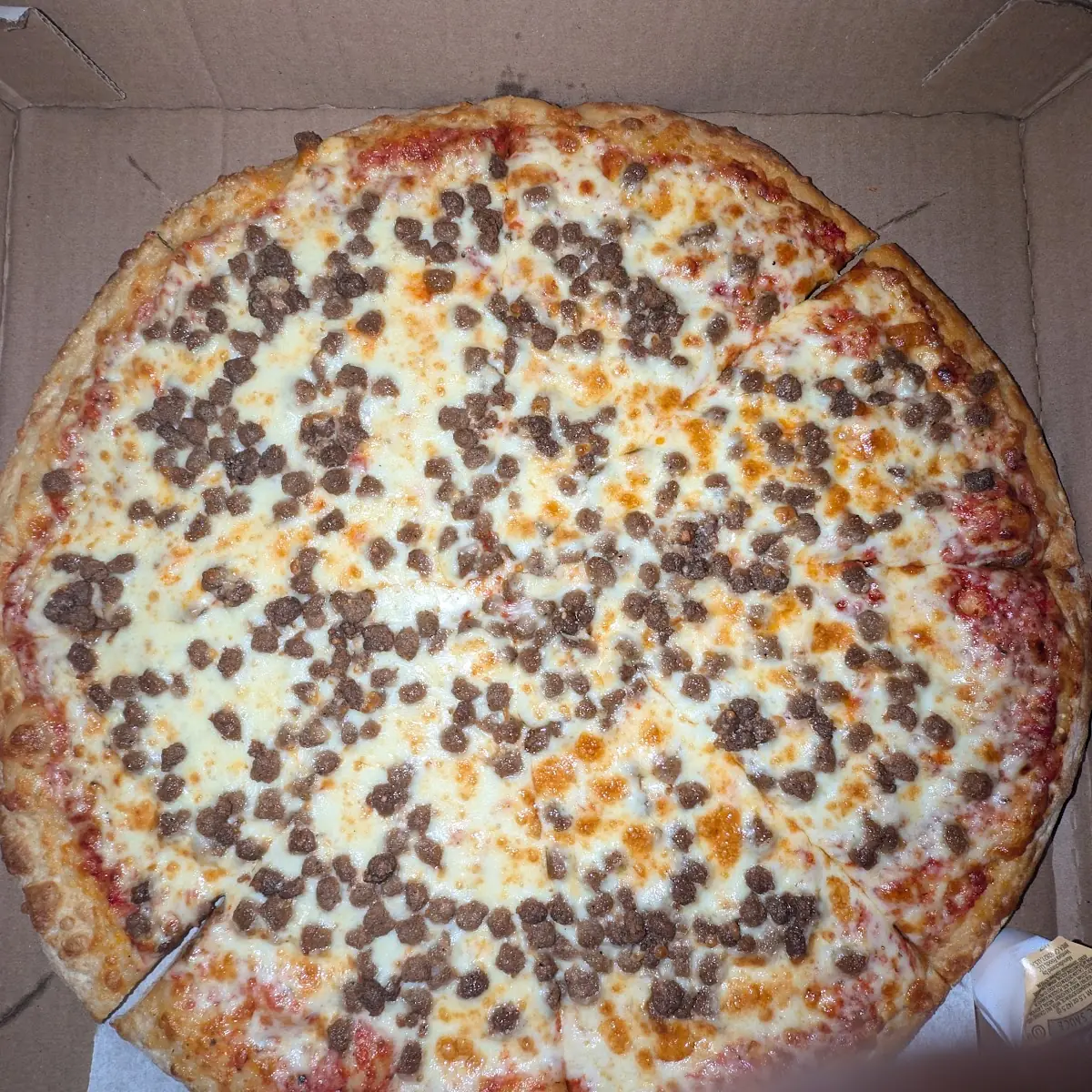 Sausage Pizza