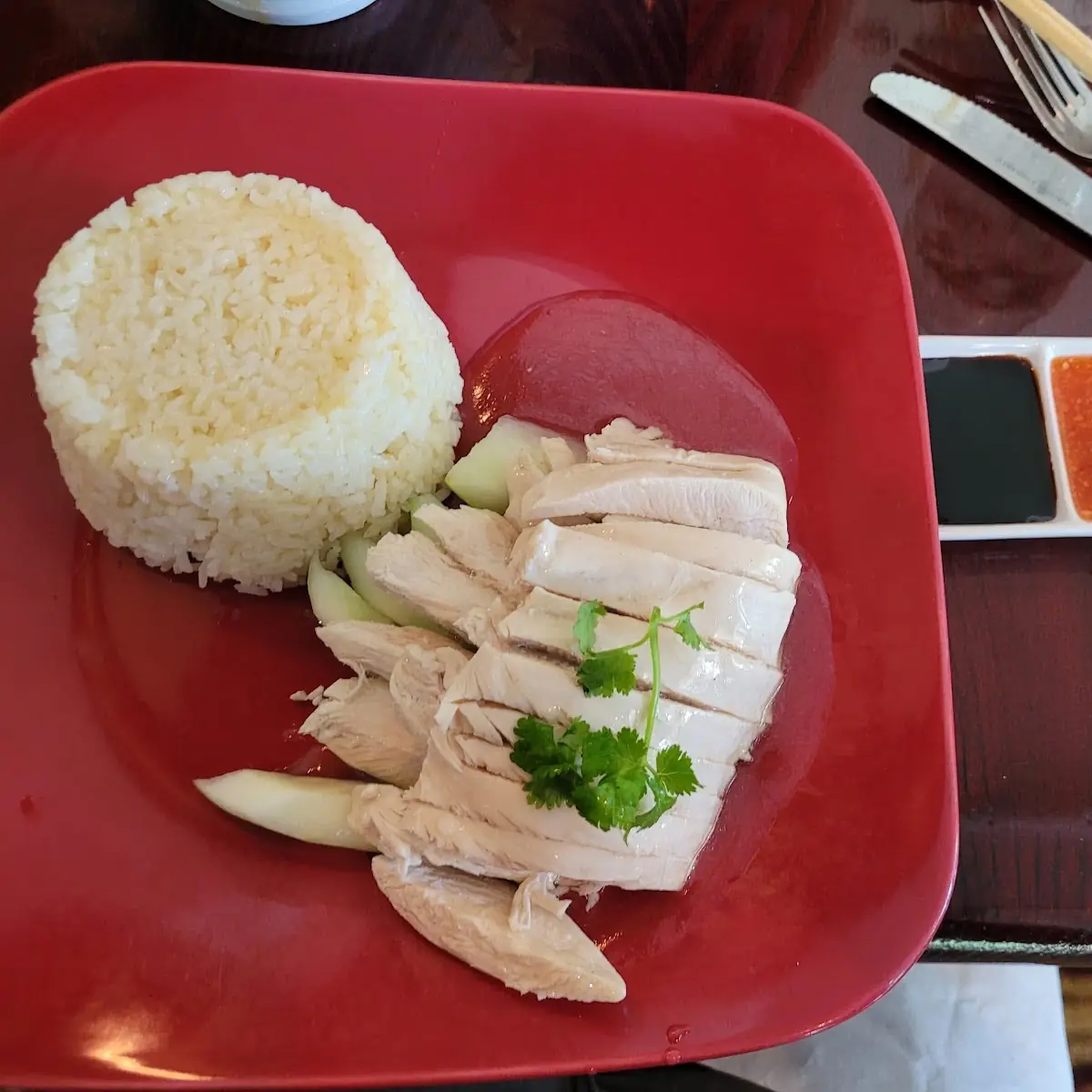 Hainanese Chicken Rice