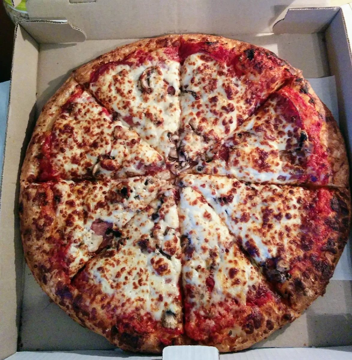 Double Pepperoni, Pizza 4 Frères Beaubien