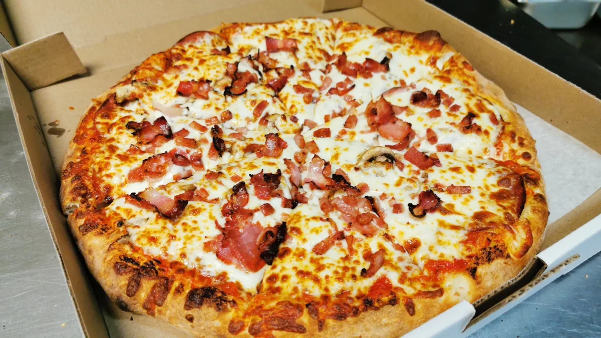 Pizza Quebecoise, Pizza 4 Frères Beaubien