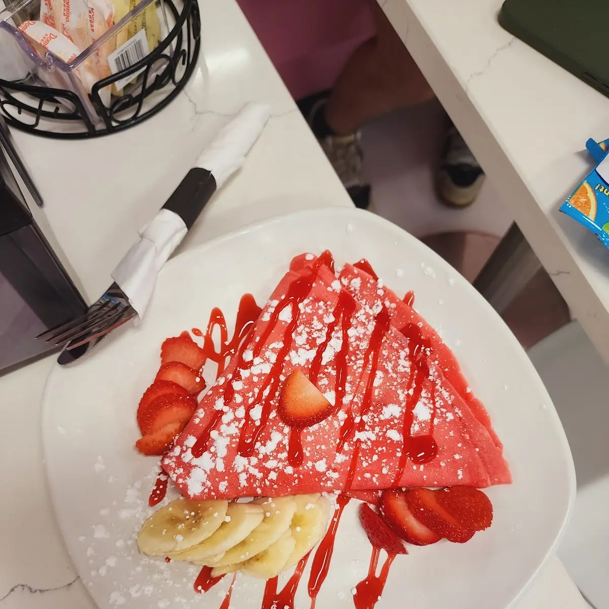 Strawberry Delight Crepe