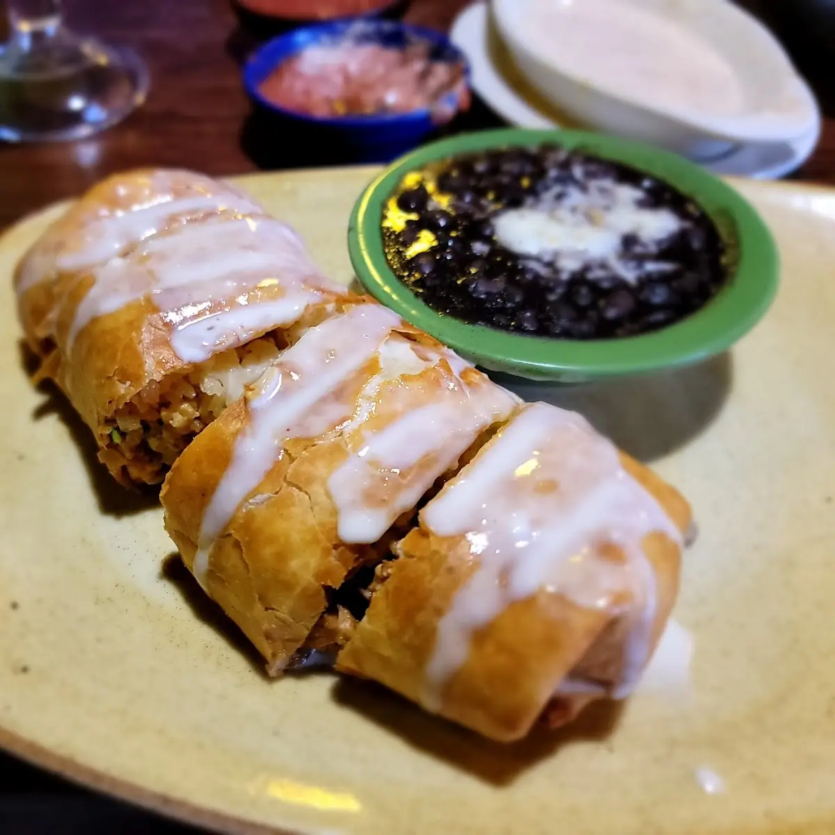 Fried Chipotle Chicken Burrito California