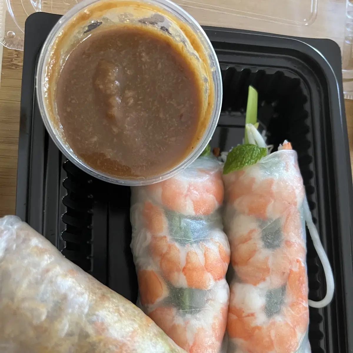 Shrimp Spring Rolls Gỏi Cuốn Tôm 3 pcs