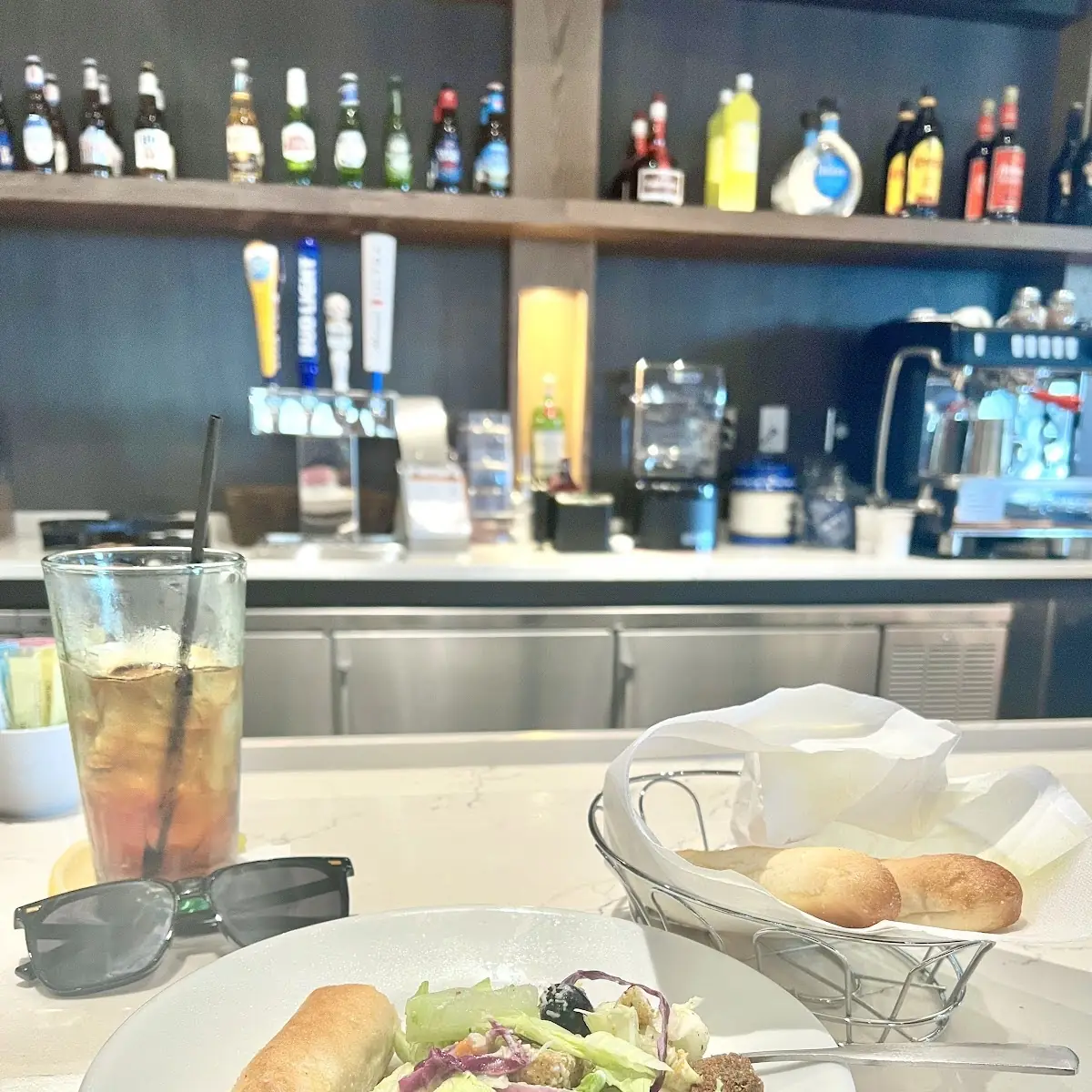 Salad and Breadsticks