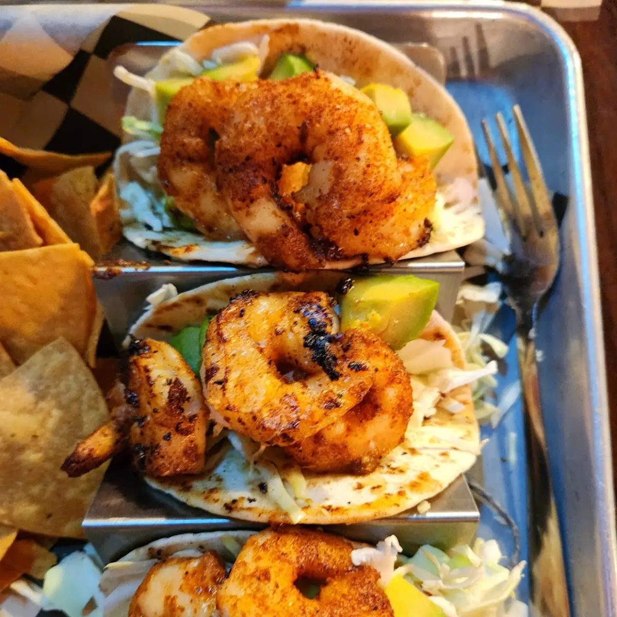 Blackened Shrimp Tacos