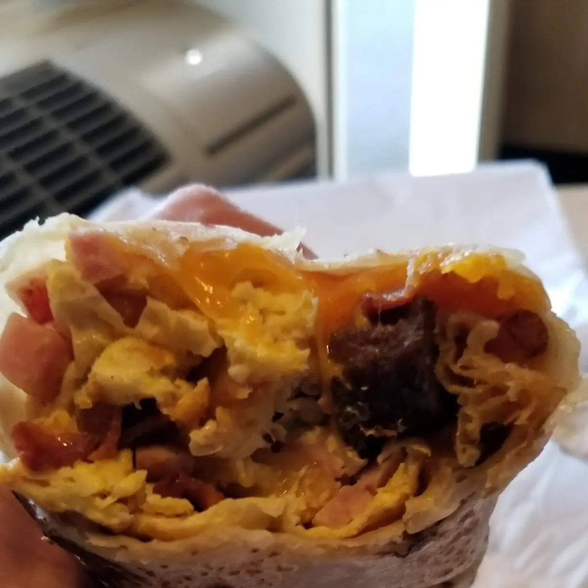 Mixed Breakfast Burrito Supreme
