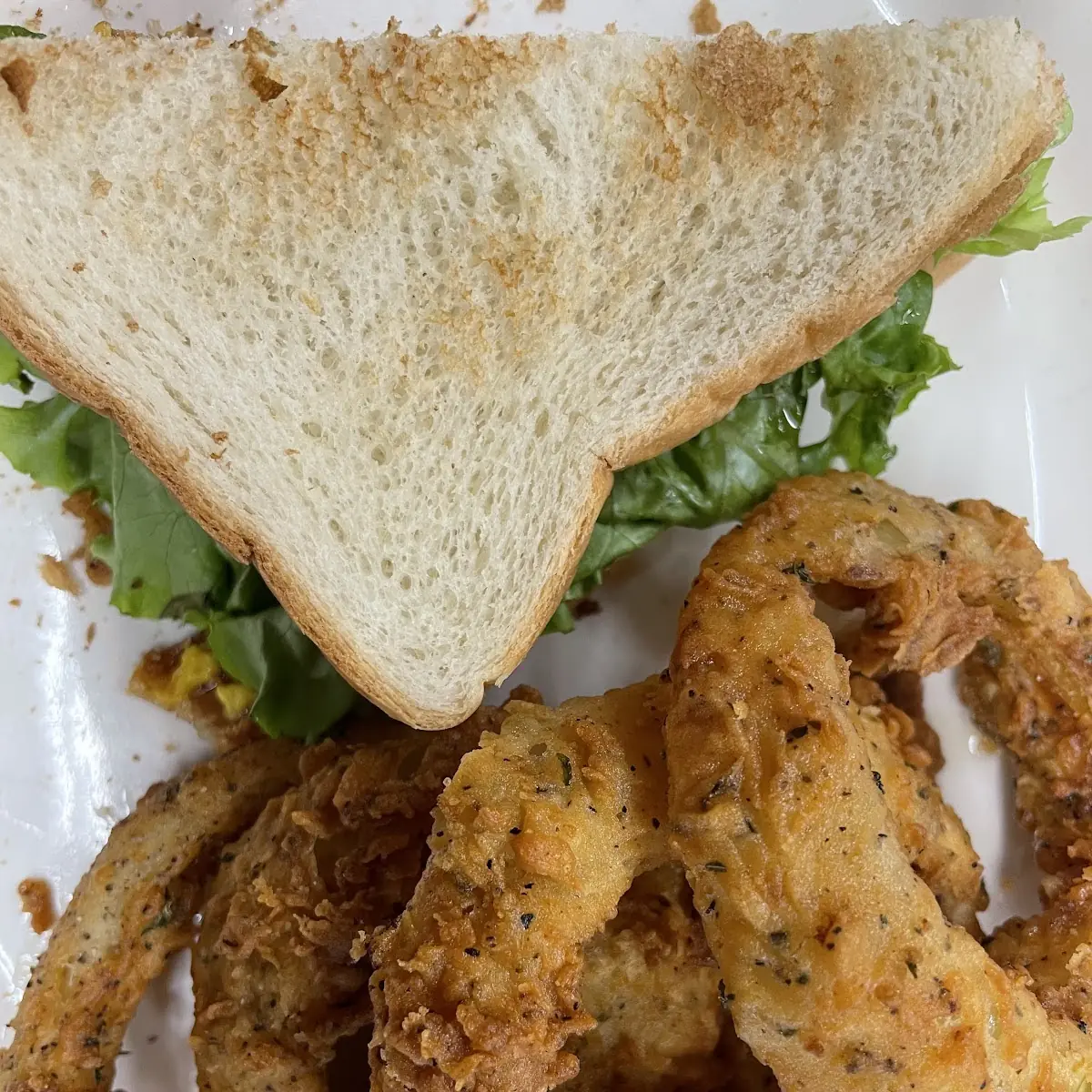 blt with Onion Rings