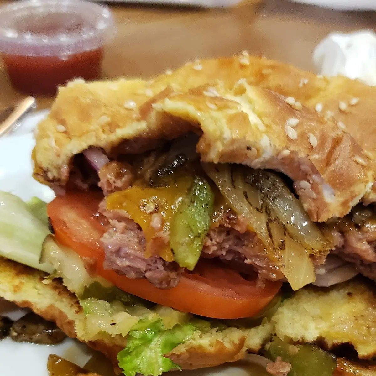 Burben Burger with Vegan Patty