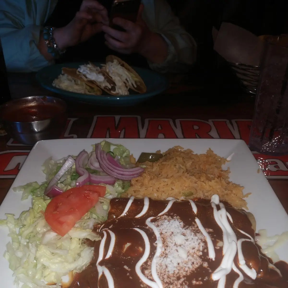 Chicken Enchiladas Poblanas
