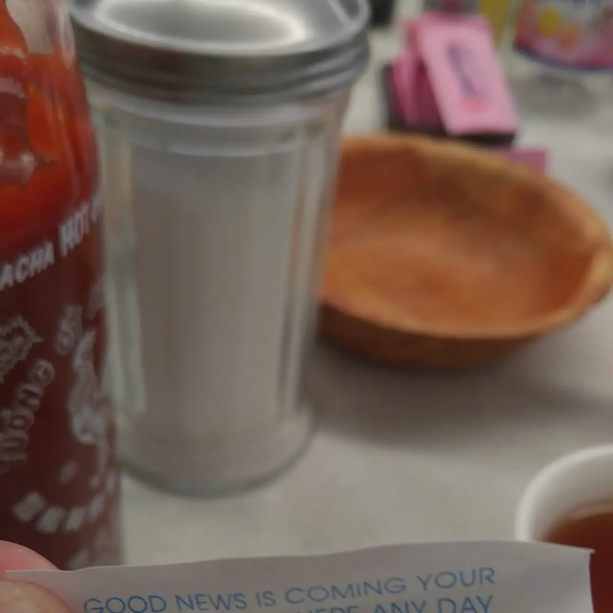 Fortune from a Fortune Cookie