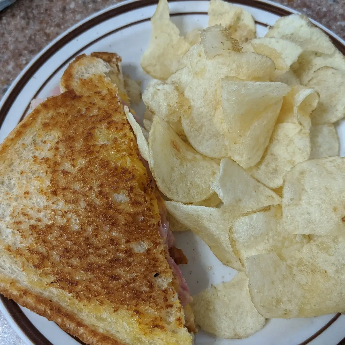 Ham and Cheese Sandwich