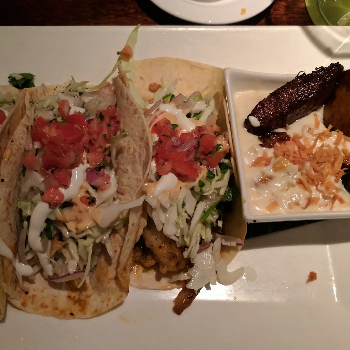 Fish Tacos with Plantains