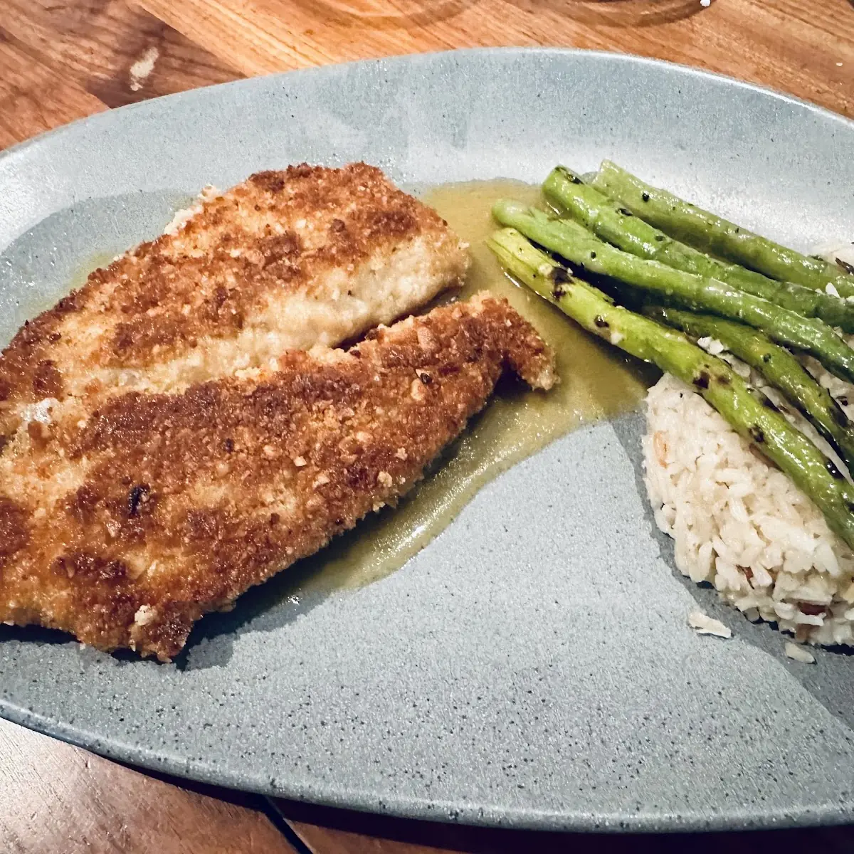 Macadamia Nut Crusted Snapper