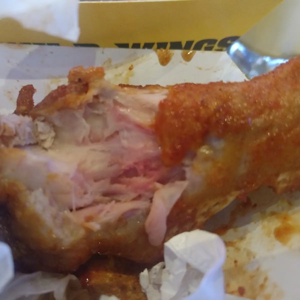 Raw Moorhead BWW Chicken Wings