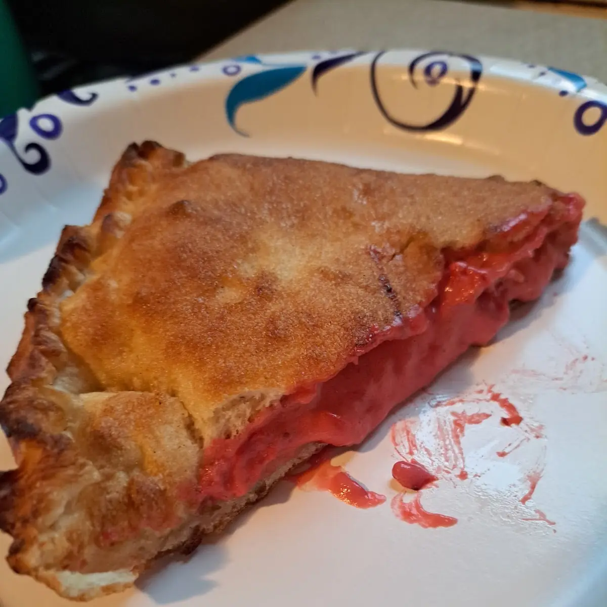 Strawberry Cheesecake Calzone