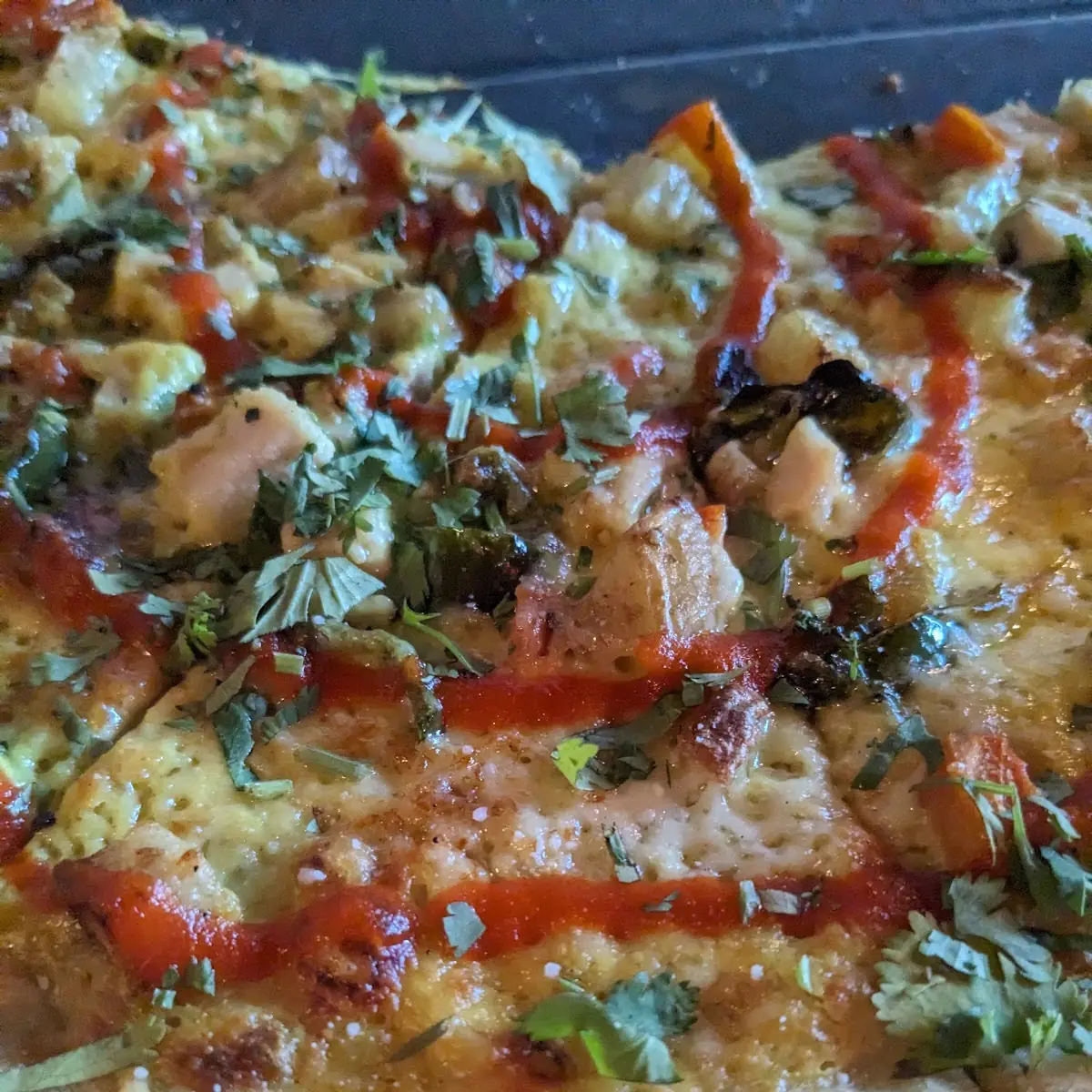 Curry Chicken Pizza