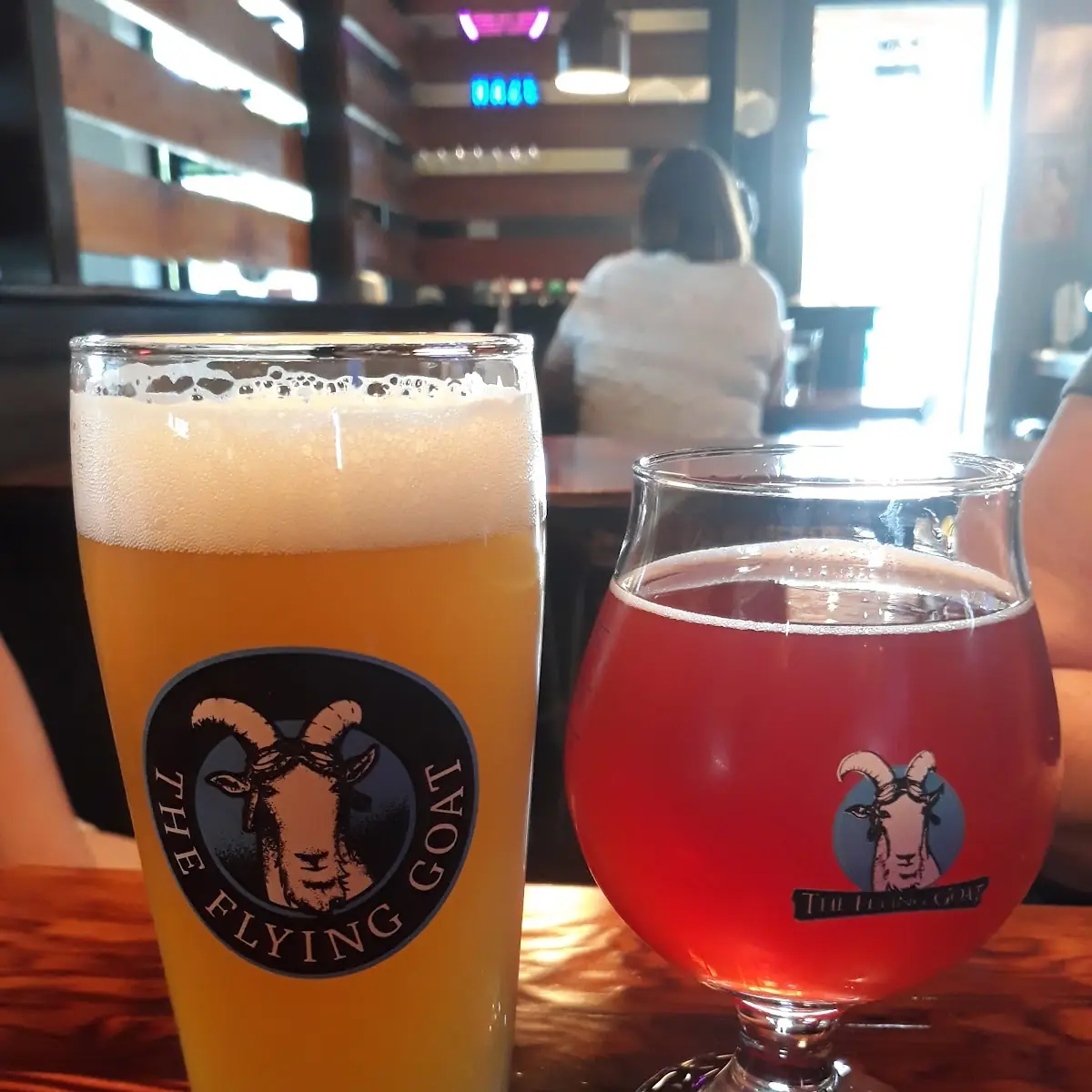 Wheat Beer Glass Full