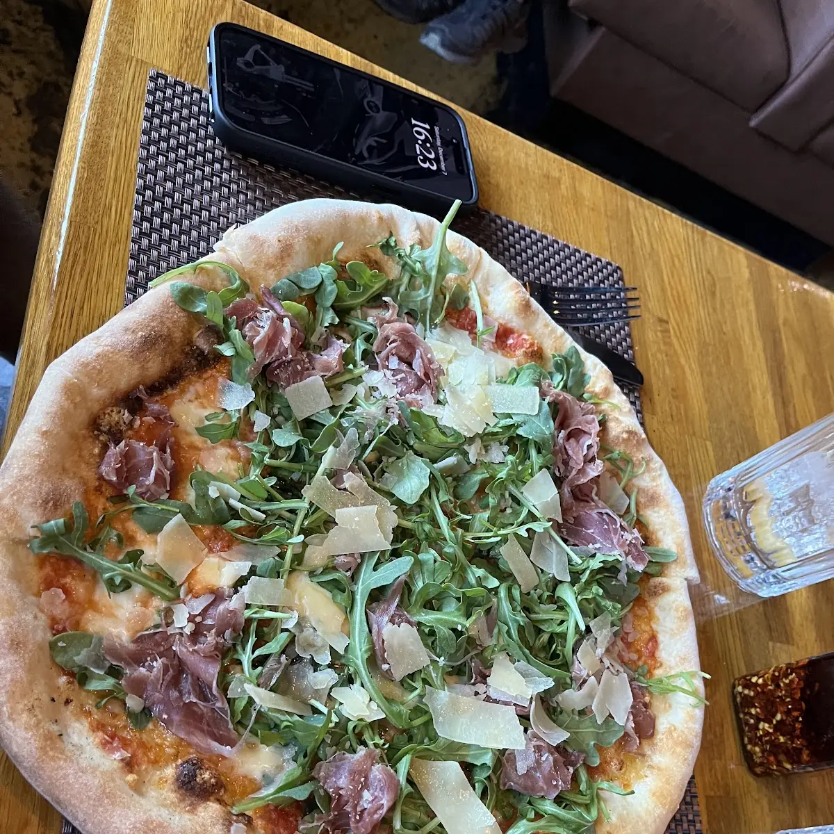 Pear and Prosciutto Pizza