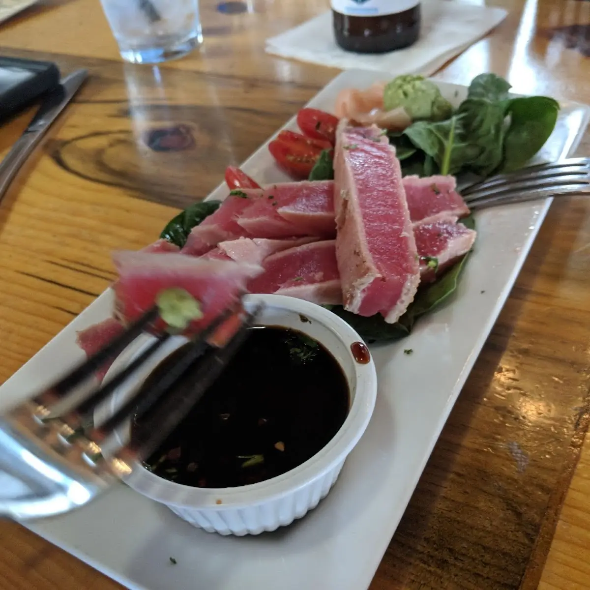 Seared Ahi Sashimi