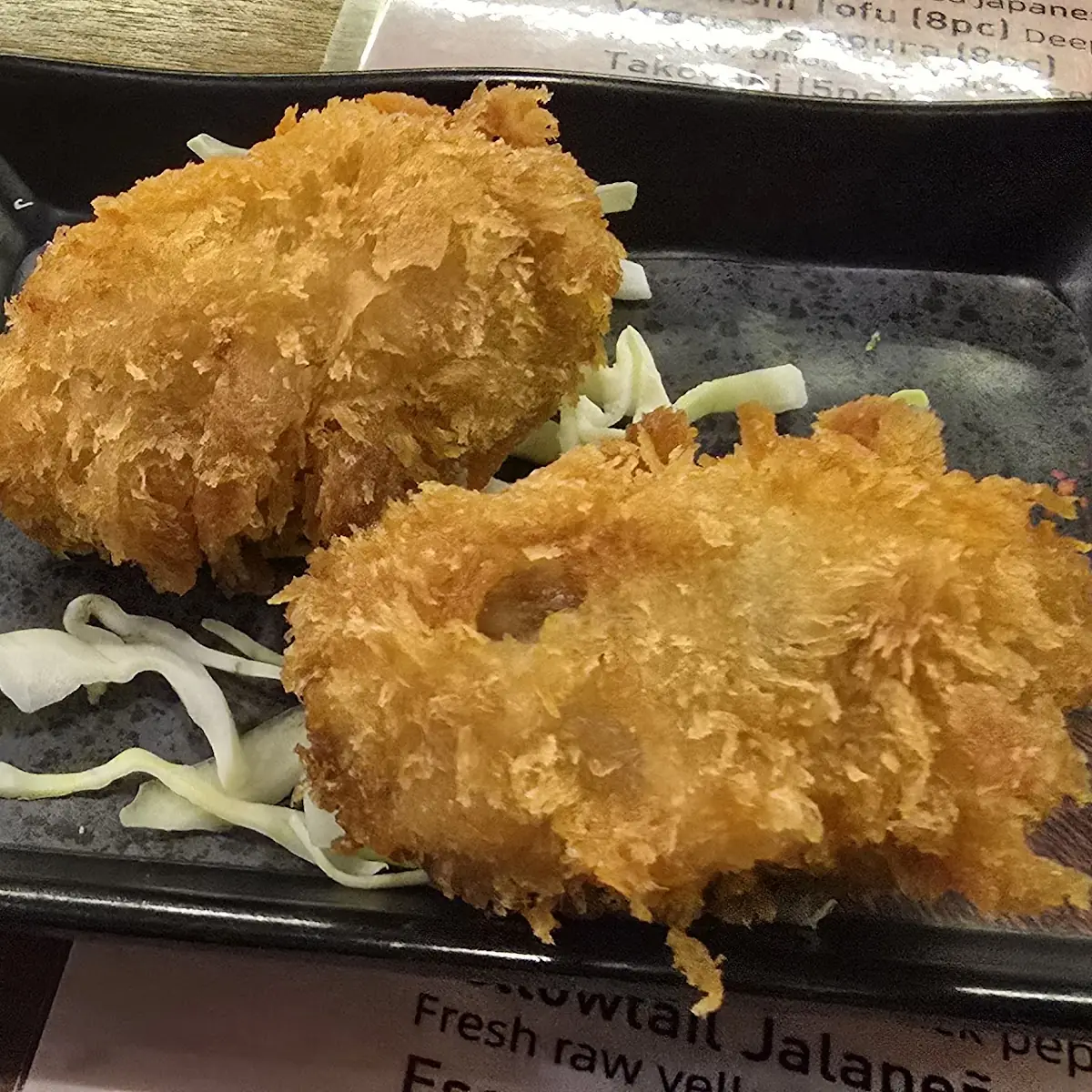 Fried Oysters and Tempura Shrimp
