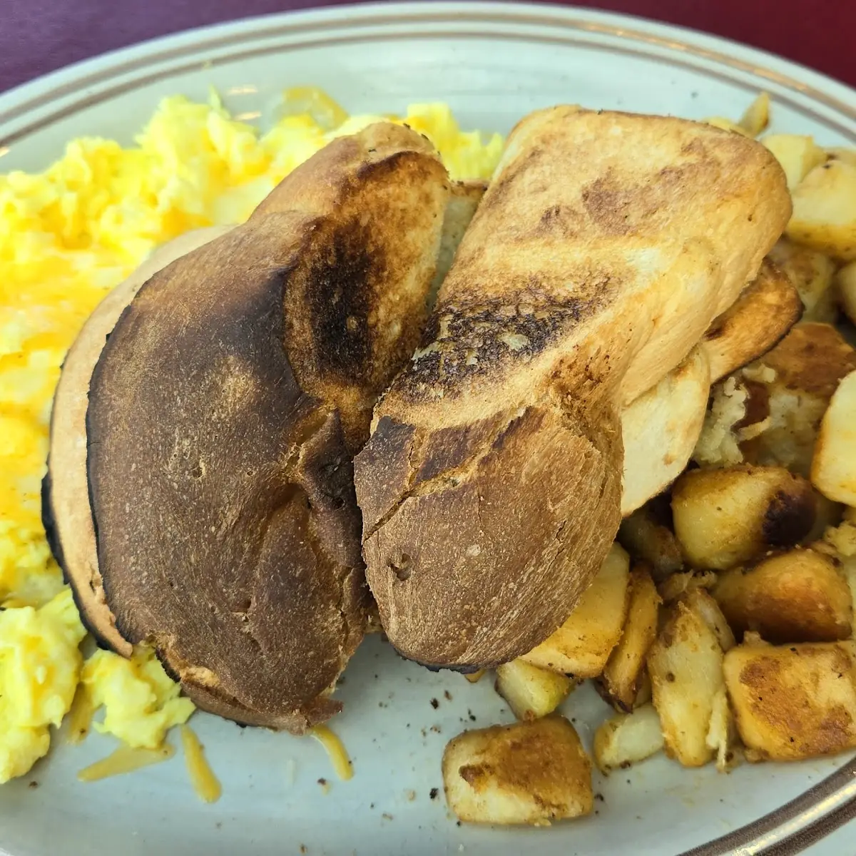 Ham and Cheese Omelette w Home Fries