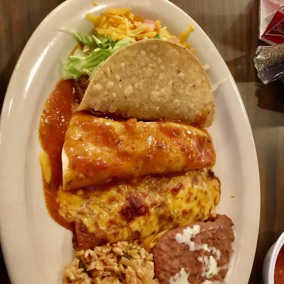 Enchilada Plate