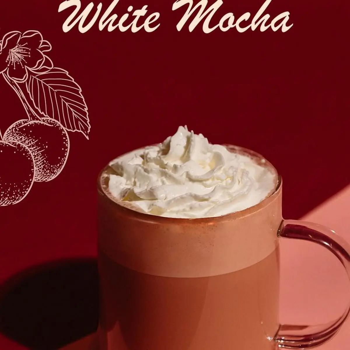 Cherry Amaretto White Mocha